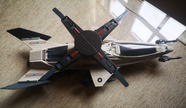 Gi joe Avión combate Sky Strom año 1985