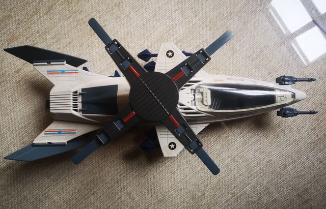 Gi joe Avión combate Sky Strom año 1985