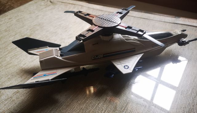 Gi joe Avión combate Sky Strom año 1985
