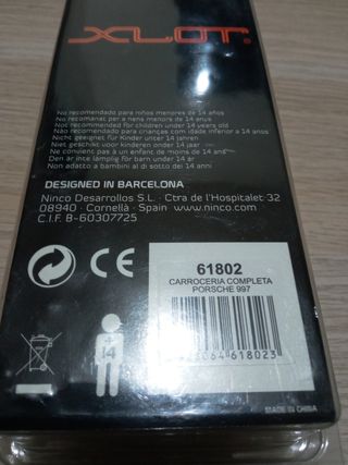 Porsche 997 xlot ninco