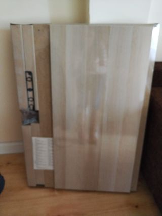 Mesa Lack IKEA 90*55 efecto roble sin estrenar