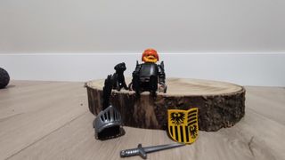 Caballero y perro Playmobil