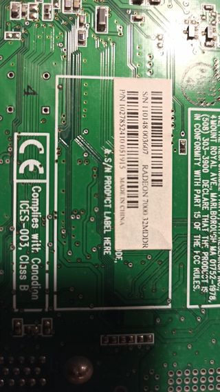 Gráfica AGP ATI Radeon 7000