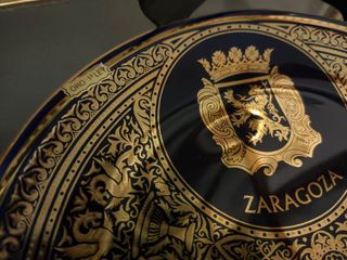 PLATO DE PORCELANA BASÍLICA DEL PILAR (ZARAGOZA)