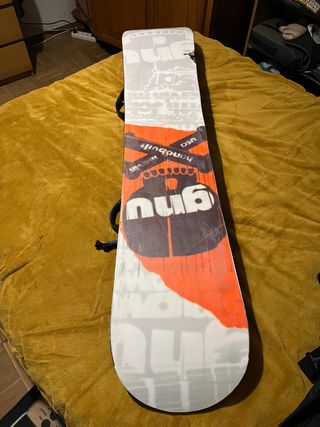 Tabla Snowboard GNU Carbon Credir BANANA