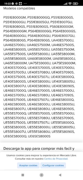 Mando a distancia+ TV Samsung IR Blaster