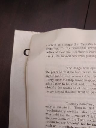 TROTSKY: His ideas [in] Cogito / Johnstone, Monty