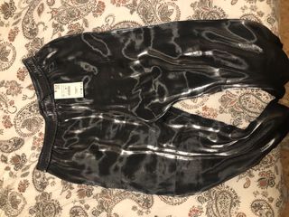Pantalon palazzo gris plata