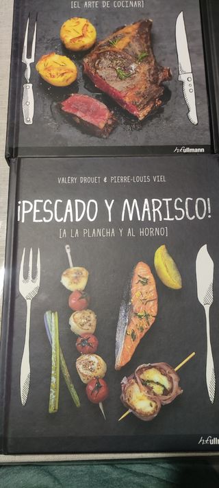 Libro cocina carnes pescado
