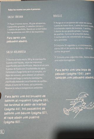 Libro cocina carnes pescado