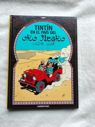 Tintin en el pais del oro negro