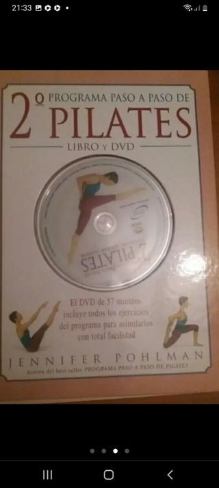 Libros de pilates con Cd