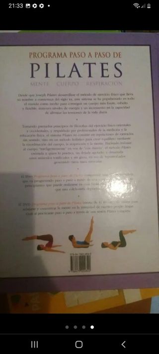 Libros de pilates con Cd