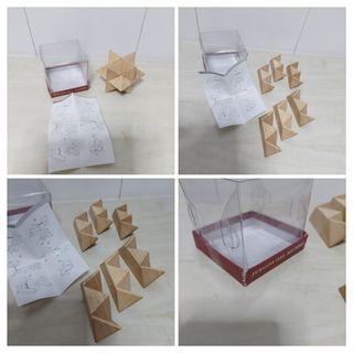 Puzles de ingenio en madera