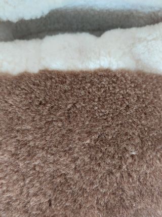 Calentador de pies de lana