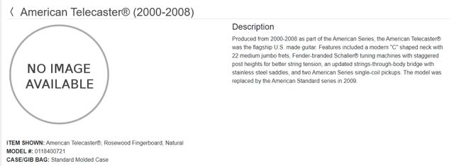 Guitarra fender american telecaster