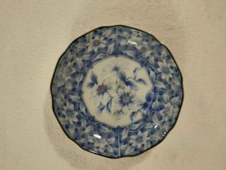 PLATO DECORADO DE PORCELANA JAPONESA
