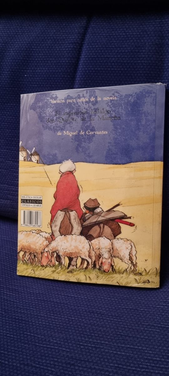 El quijote contado a los niños