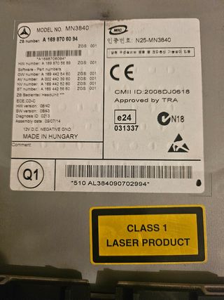 Radio Mercedes APS 50 