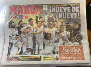 Súpercopas España Real Madrid  Diario AS y Marca