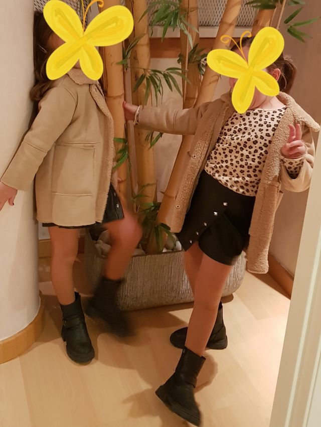 Abrigo niña Zara talla 6