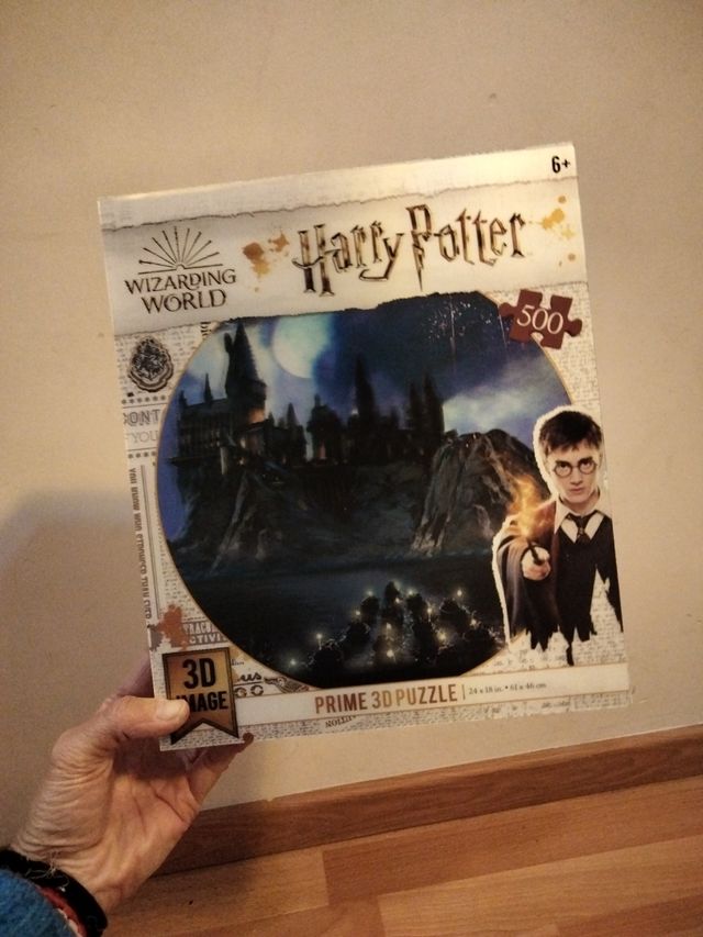 Puzzle Imagen 3d. Harry Potter. Nunca se ha hecho.