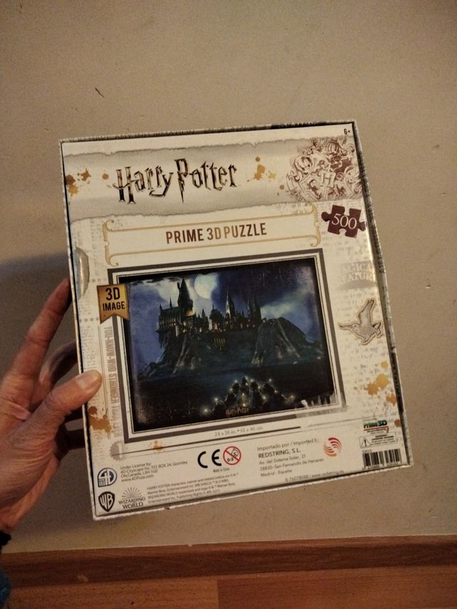 Puzzle Imagen 3d. Harry Potter. Nunca se ha hecho.