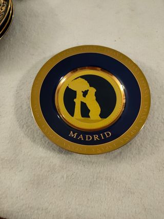 PLATO DE PORCELANA DE MADRID