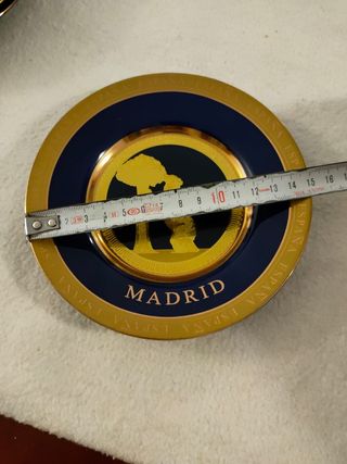 PLATO DE PORCELANA DE MADRID