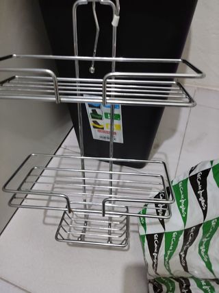 Estantes de baño para gel y champú