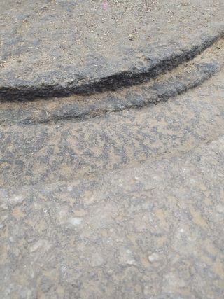 Prensa de piedra para uva