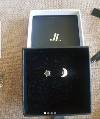 Pendientes plata de ley