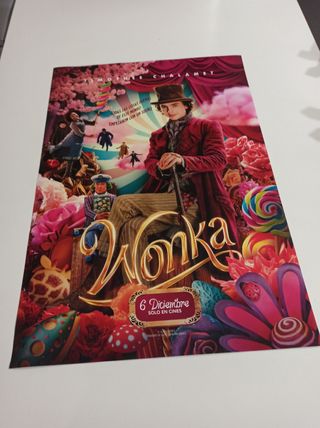 Poster película Wonka
