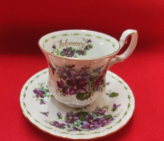 TAZA Y PLATO CAFE ROYAL ALBERT - FEBRERO