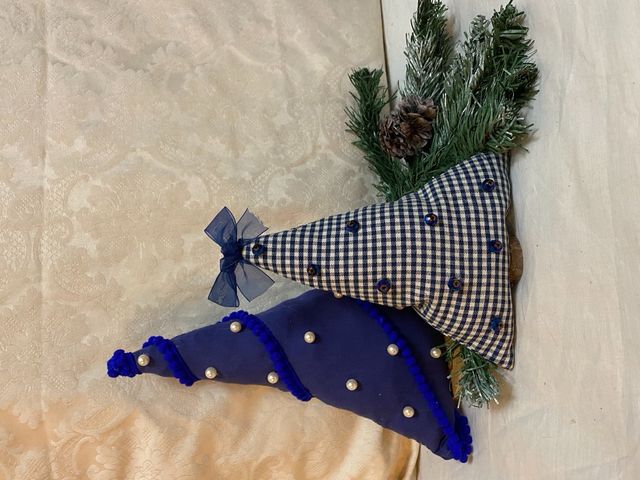 alberi di natale in stoffa 6€ pax