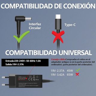 Cargador de portatil