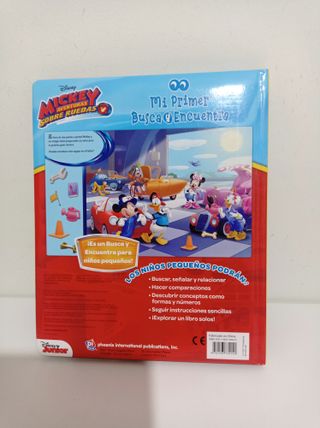 Libro Mickey Mouse A correr busca y encuentra
