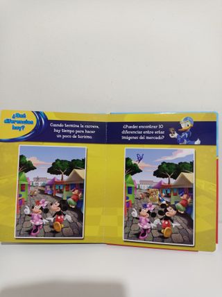 Libro Mickey Mouse A correr busca y encuentra