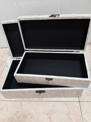 Set cajas decoración/joyero