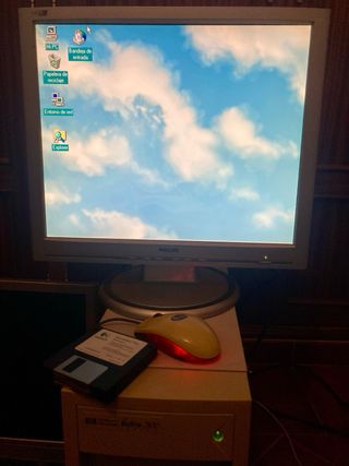 Ordenador HP vectra 500 series #msdos #hp