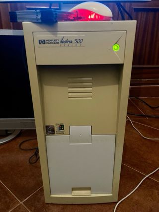 Ordenador HP vectra 500 series #msdos #hp
