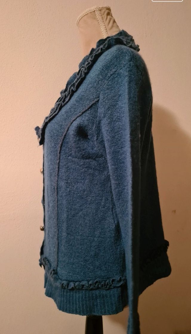 Maglione chashmere e lana fine tg xl