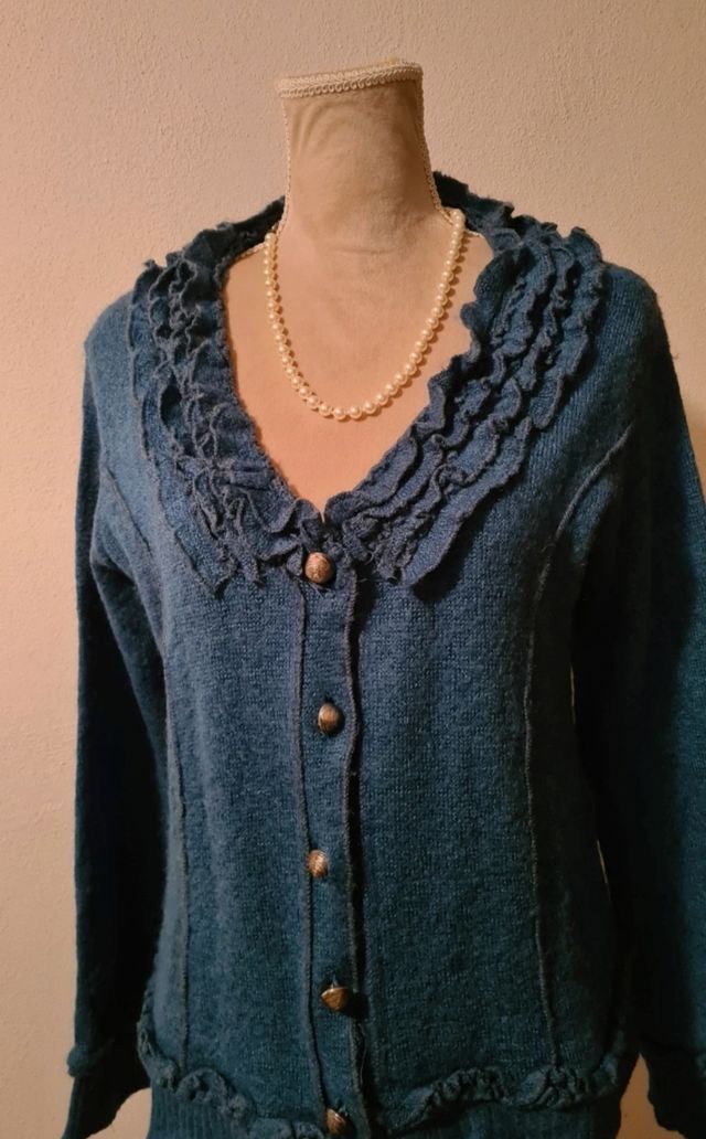 Maglione chashmere e lana fine tg xl