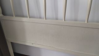 Cabecero y piecero de cama antigua