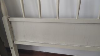 Cabecero y piecero de cama antigua