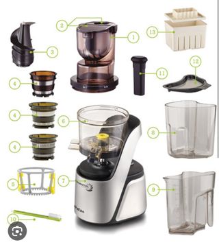 Licuadora chef plus essential slow juice