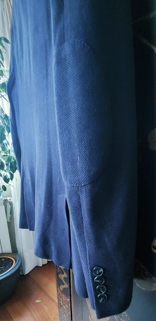 Chaqueta americana Zara azul
