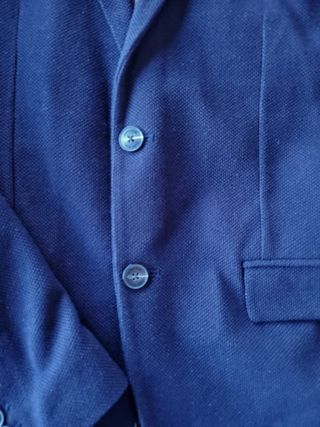 Chaqueta americana Zara azul