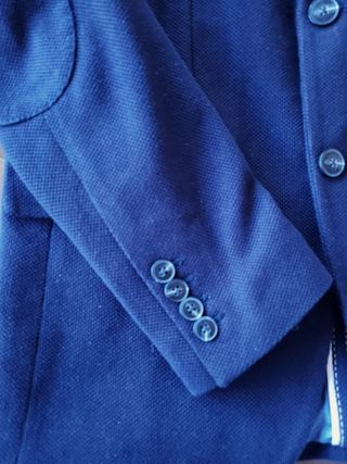 Chaqueta americana Zara azul