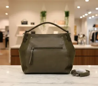 Bolso Carmela - Piel y Ante (Trenzado) - NUEVO